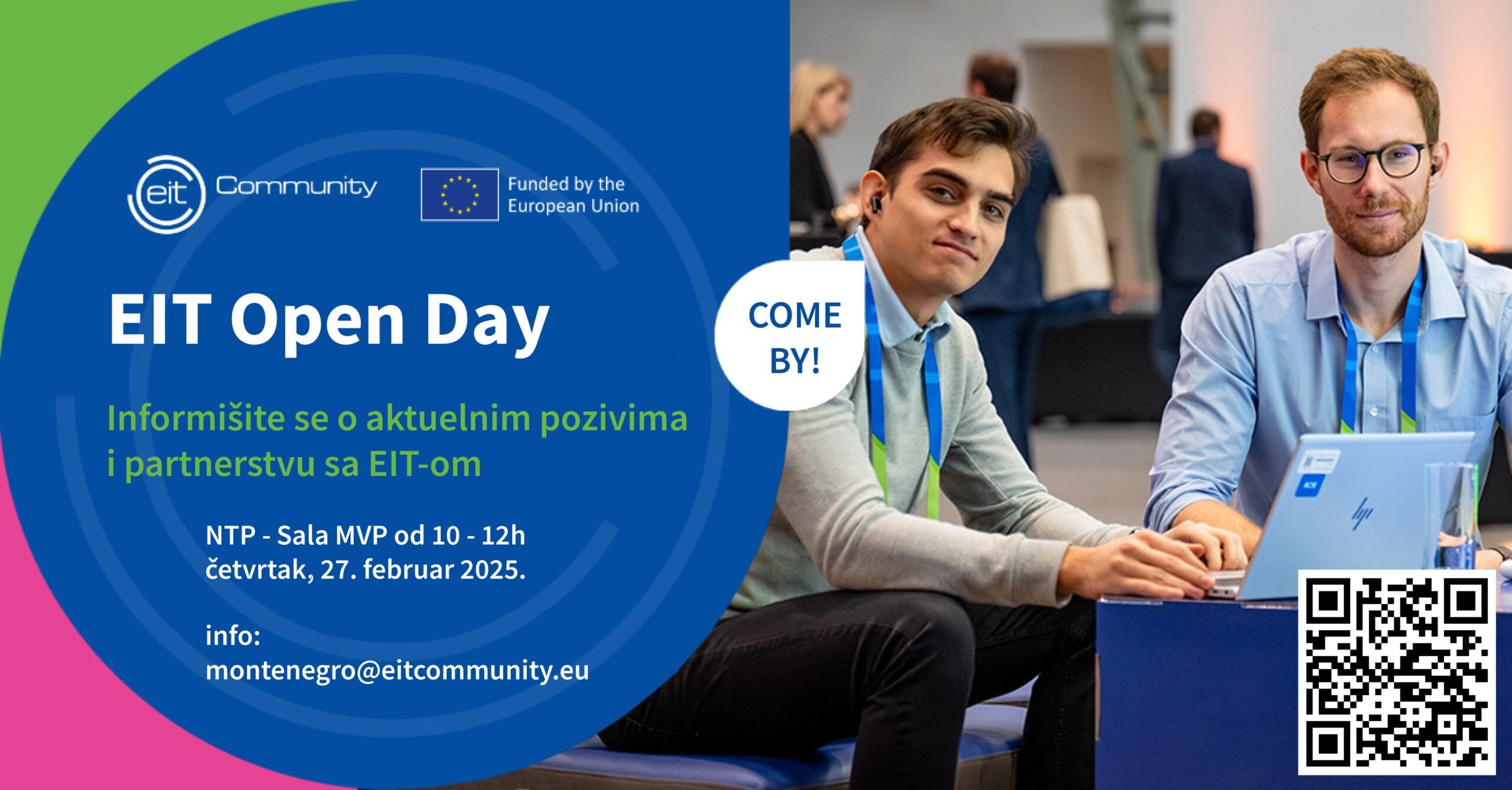 The EIT open days are starting