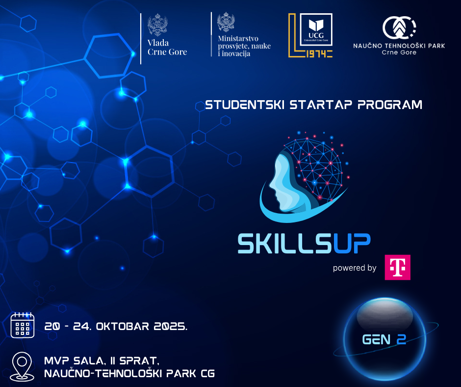 Otvoren je poziv za studentski startap program SkillsUP Gen 2