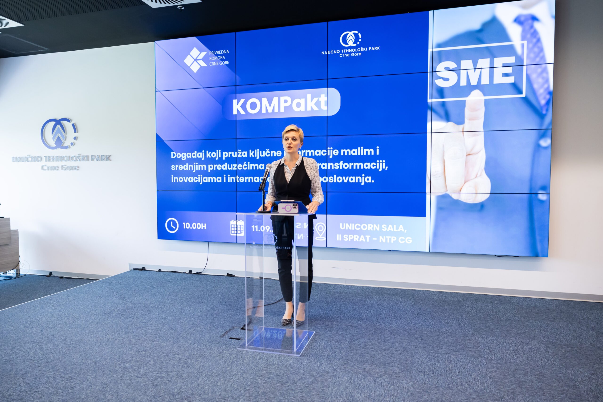 The first Compact at the Montenegro Science and Technology Park: A bridge between industry and innovation