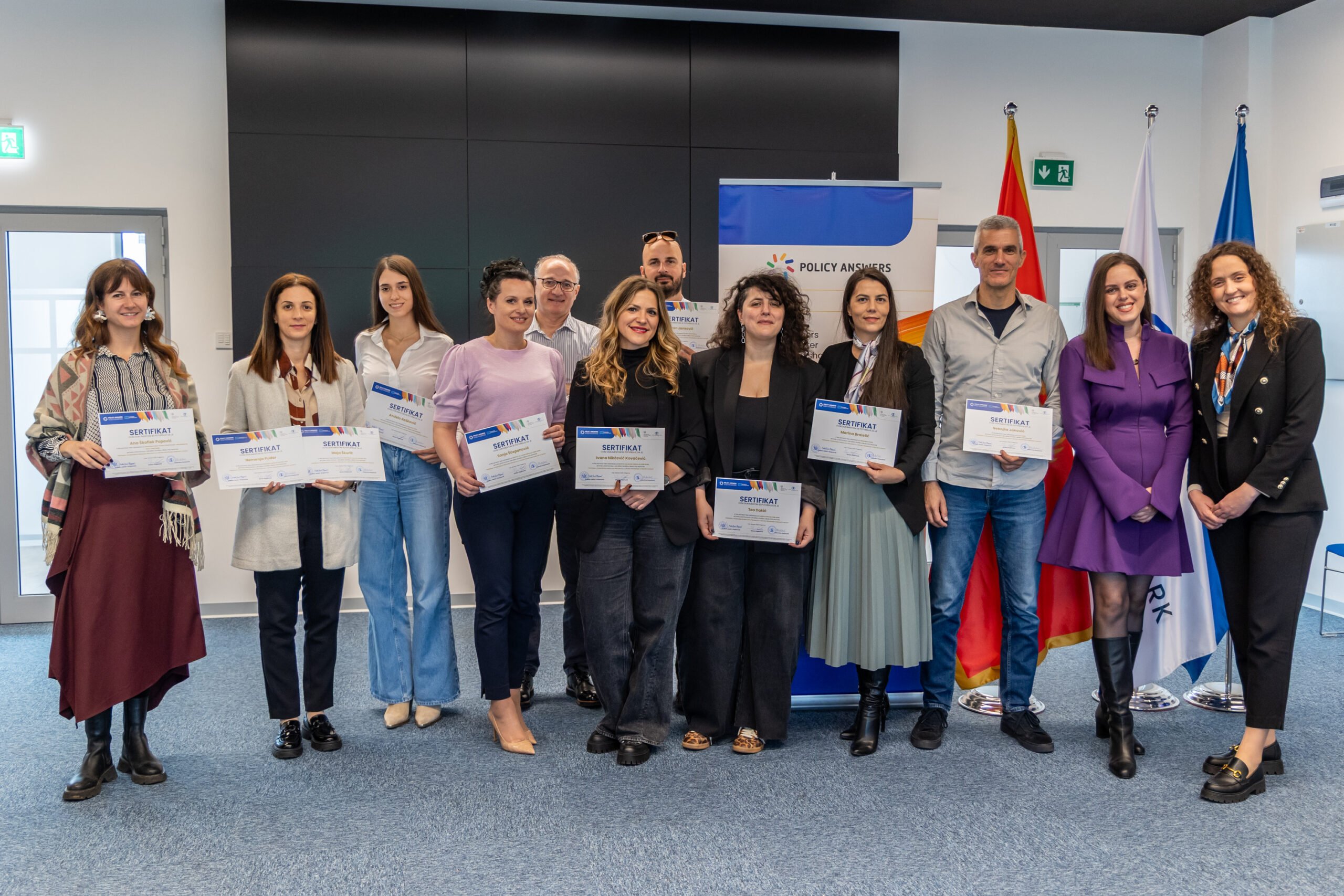 Održana svečana dodjela sertifikata učesnicima “Obuke za pripremu i podnošenje predloga projekata u okviru programa Horizont Evropa”