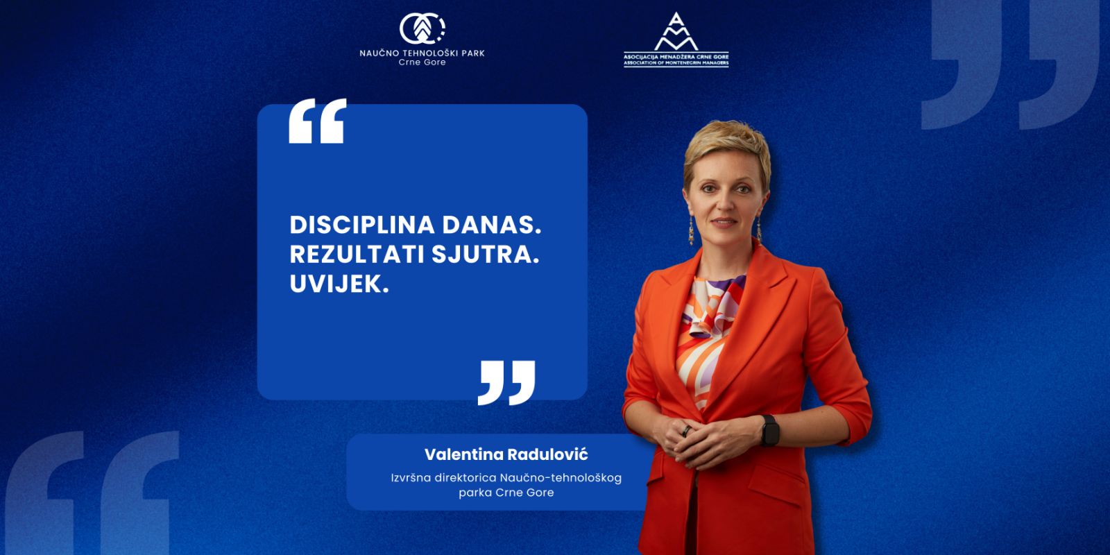 Priznanje za rad i viziju: Izvršna direktorica NTP-a, Valentina Radulović, proglašena za Projekt menadžerku godine