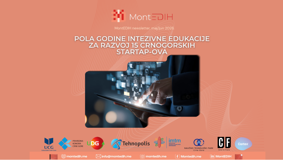 Predstavljamo novi MontEDIH bilten: Vodič kroz aktuelne programe podrške